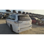 Used 2012 Toyota Sienna Parts Car - White with black/gray interior, 6cyl engine, automatic transmission