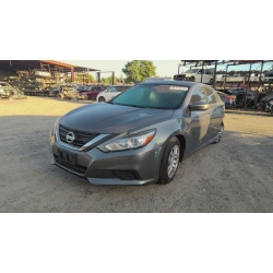 Used 2016 Nissan Altima Parts Car - Gray with black interior, 4 -cylinder engine, Automatic transmission