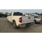 Used 2015 Toyota Tundra Parts Car - White with black interior, 8-cylinder engine, automatic transmission