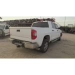 Used 2015 Toyota Tundra Parts Car - White with black interior, 8-cylinder engine, automatic transmission