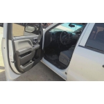 Used 2015 Chevrolet Silverado Parts Car - White with gray interior, 8-cylinder engine, automatic transmission