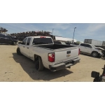 Used 2015 Chevrolet Silverado Parts Car - White with gray interior, 8-cylinder engine, automatic transmission