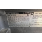 Used 2015 Chevrolet Silverado Parts Car - White with gray interior, 8-cylinder engine, automatic transmission