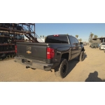 Used 2017 Chevrolet Silverado Parts Car - Gray with black interior, 8-cylinder engine, automatic transmission