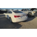 Used 2018 Chevrolet Malibu Parts Car - White with black interior, 4-cylinder engine, automatic transmission