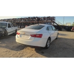 Used 2018 Chevrolet Malibu Parts Car - White with black interior, 4-cylinder engine, automatic transmission