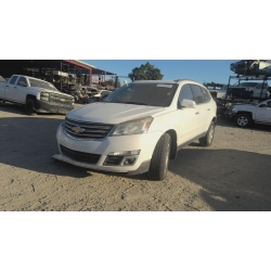 Used 2016 Chevrolet Traverse Parts Car - White with black interior, 6-cylinder engine, automatic transmission*