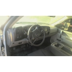 Used 2013 Chevrolet Silverado Parts Car - White with gray interior, 8-cylinder engine, automatic transmission
