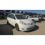 Used 2009 Toyota Sienna Parts Car - White with gray interior, 6-cylinder engine, automatic transmission Used 2009 Toyota Sienna Parts Car - White with gray interior, 6-cylinder engine, automatic transmission