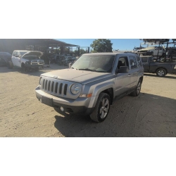 Used 2017 Jeep Patriot Parts Car - Silver with black interior, 4-cyl engine, automatic transmission