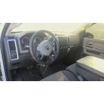 Used 2009 Ram 1500 Parts Car - White with gray interior, 4.7L engine, automatic transmission