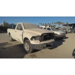 Used 2009 Ram 1500 Parts Car - White with gray interior, 4.7L engine, automatic transmission