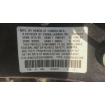 Used 2017 Honda Civic Parts Car - Black with tan interior, 4cyl engine, automatic transmission