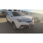 Used 2012 Acura MDX Parts Car - White with tan interior, 6-cylinder, automatic transmission