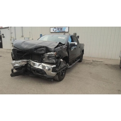 Used 2021 Chevrolet Silverado Parts Car - Black with black interior, 4-cylinder engine, automatic transmission