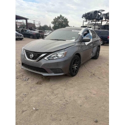 Used 2016 Nissan Sentra Parts Car - Gray with black interior, 4 cyl engine, Automatic transmission