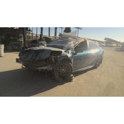 Used 2025 Toyota Camry Parts Car - Blue with black interior, 4-cylinder engine, automatic transmission