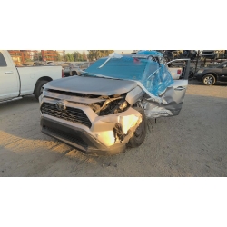 Used 2023 Toyota RAV4 Parts Car - Silver with black interior, 4-cylinder engine, automatic transmission
