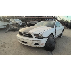 Used 2011 Ford Mustang Parts Car - White with gray interior, 6-cylinder engine, automatic transmission