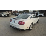 Used 2011 Ford Mustang Parts Car - White with gray interior, 6-cylinder engine, automatic transmission