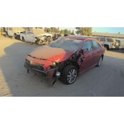 Used 2010 Toyota Corolla Parts Car - Red with black interior, 4-cylinder engine, automatic transmission
