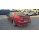 Used 2010 Toyota Corolla Parts Car - Red with black interior, 4-cylinder engine, automatic transmission