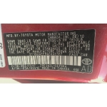 Used 2010 Toyota Corolla Parts Car - Red with black interior, 4-cylinder engine, automatic transmission