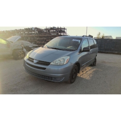 Used 2004 Toyota Sienna Parts Car - Blue with tan interior, 6-cylinder engine, automatic transmission Used 2004 Toyota Sienna Parts Car - Blue with tan interior, 6-cylinder engine, automatic transmission