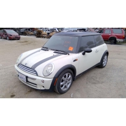 Used 2006 Mini Cooper Parts Car - Cream with gray interior, 4 cyl engine, automatic transmission