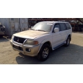 Used 2002 Mitsubishi Montero Sport Parts Car - White with brown interior, 6 cylinder, automatic transmission