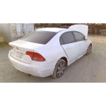 Used 2008 Honda Civic Parts Car - white with brown interior, 4 cylinder engine, Automatic transmission