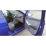Used 2012 Hyundai Accent Parts Car - Blue with gray interior, 4 cylinder, automatic transmission
