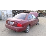 Used 2004 Nissan Sentra Parts Car - Burgundy with brown interior, 4 cyl engine, Automatic transmission