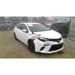 Used 2014 Toyota Corolla Parts Car - White with black interior, 4 cylinder engine, automatic transmission