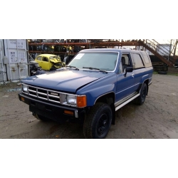 Used 1986 Toyota 4Runner Parts Car - Blue with blue interior, 4 cyl engine, automatic transmission