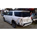 Used 2006 Toyota Sequoia Parts Car - White with brown interior, 4.7L 8 cylinder engine, automatic transmission