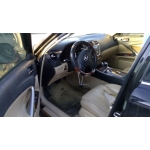 Used 2006 Lexus IS250 Parts Car - Black with tan interior, 6 cylinder engine, Automatic transmission