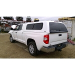Used 2015 Toyota Tundra Parts Car - White with gray interior, 8 cylinder engine, automatic transmission