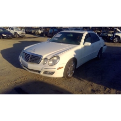 Used 2007 Mercedes Benz E350 Parts Car - White with tan interior, 6 cyl engine, automatic transmission